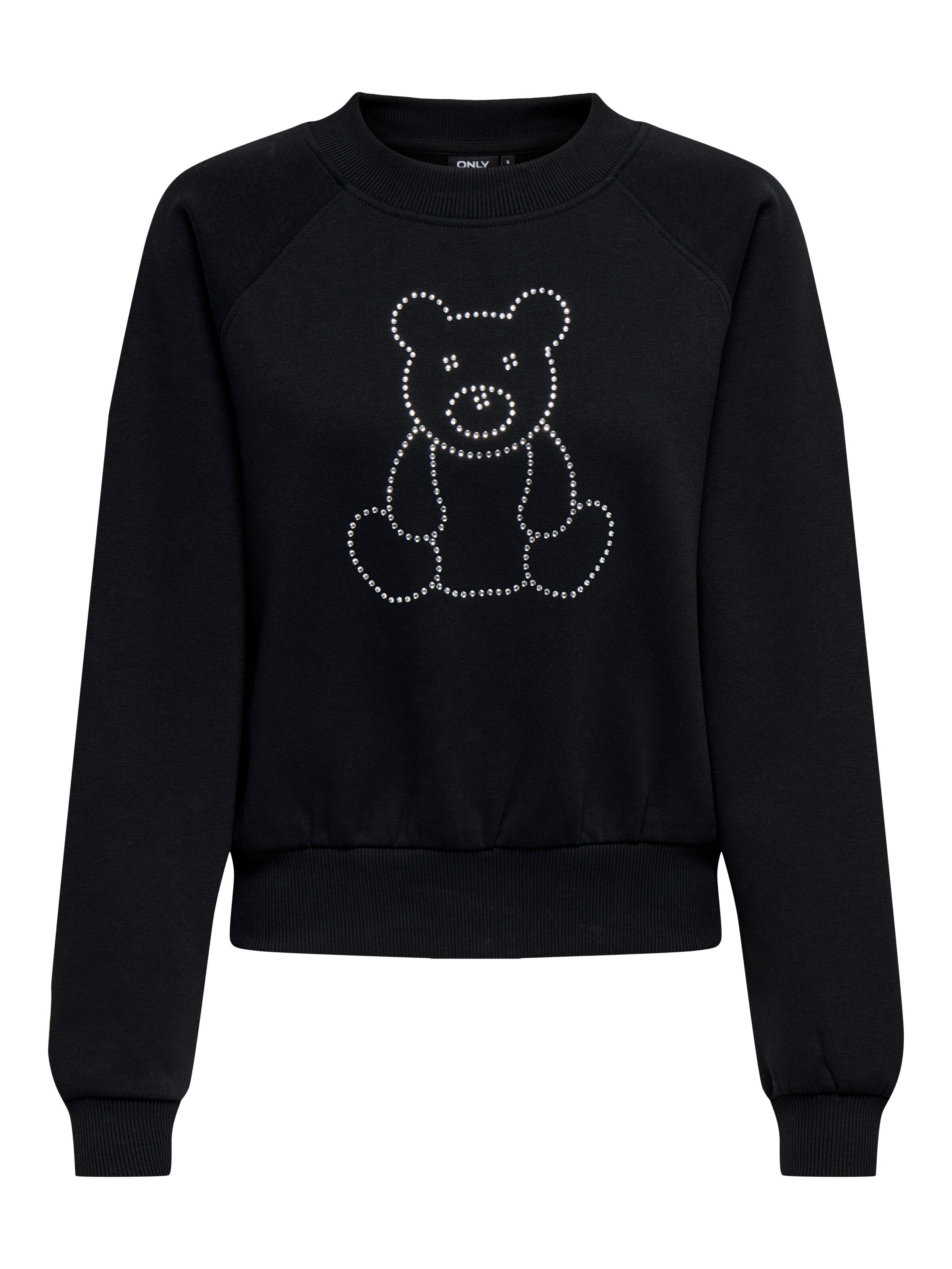 ONLY Sweatshirt in Black: front