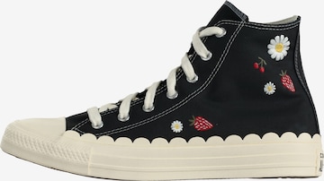 CONVERSE Tennarit 'CTAS HI' värissä musta: etupuoli