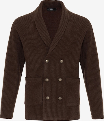 Antioch Neuletakki värissä ruskea: etupuoli