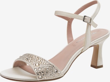 TamarisSandale s remenčićima - bijela boja: prednji dio