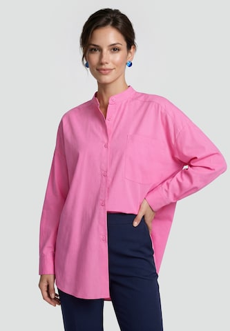 Usha - Blusa en rosa: frente