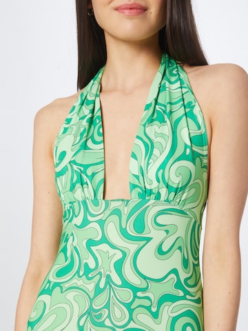 rosemunde فستان صيفي بلون أخضر