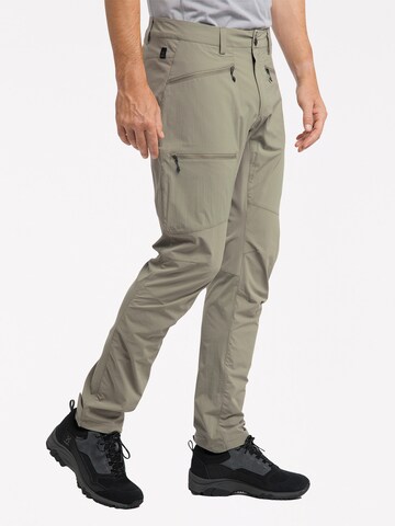 Haglöfs Slim fit Outdoor Pants 'Lite Flex' in Green