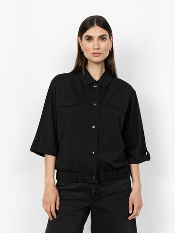 Soyaconcept - Camisa ' SC-SIHAM ' em preto: frente