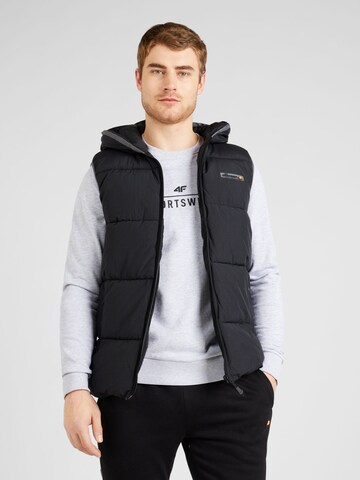 ELLESSE Vest 'Vincolo' in Black: front