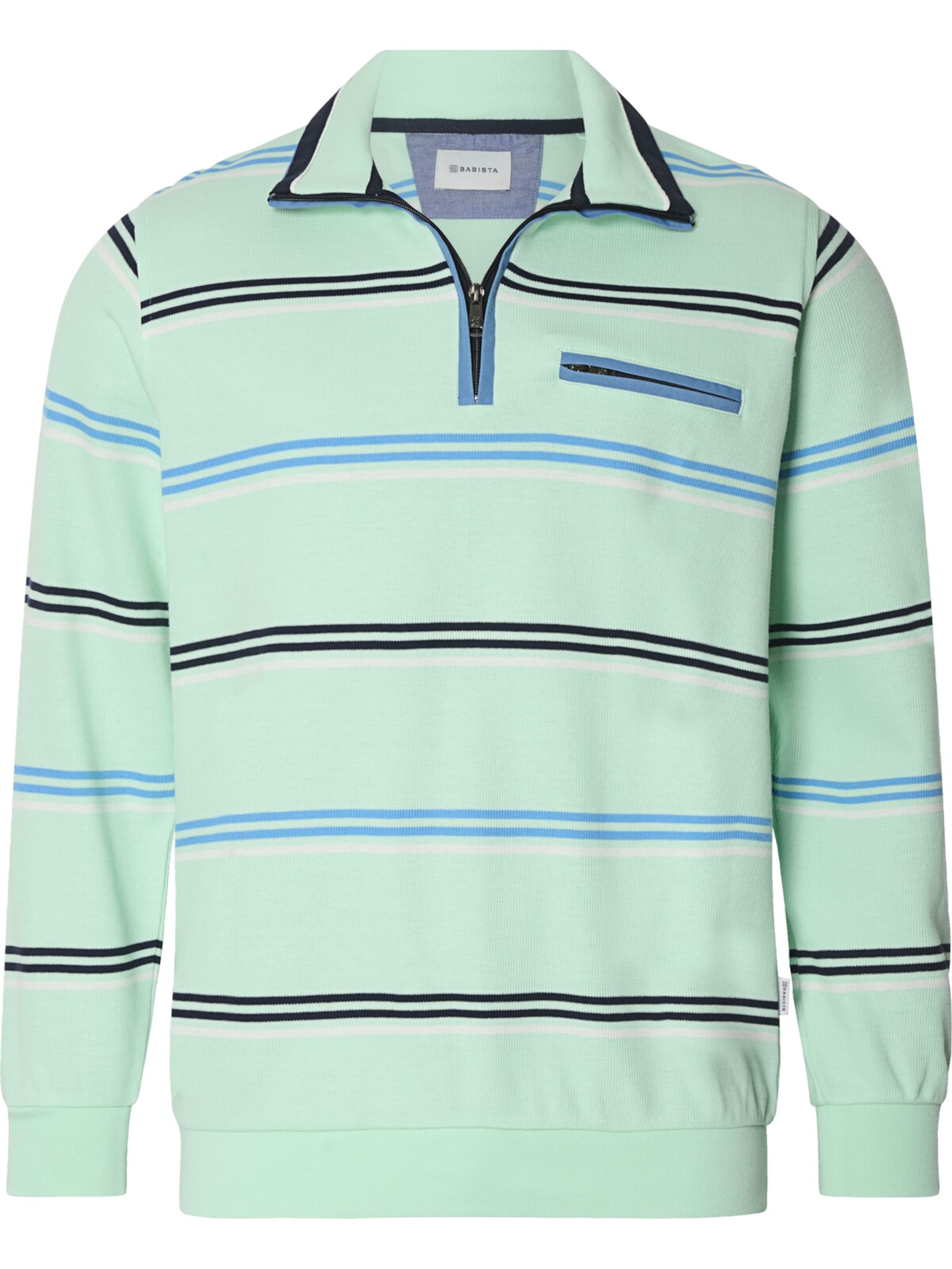 BABISTA Sweatshirt 'Ulran' in Green: front