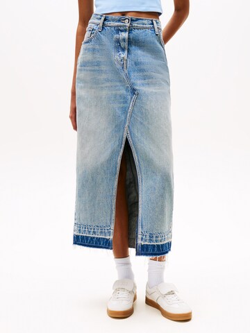 Tommy Jeans Юбка в Синий: спереди