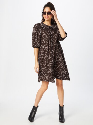 Line of Oslo Shirt Dress 'Lovely' in Brown