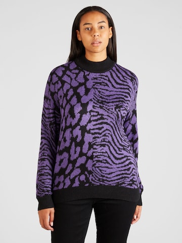 Vero Moda Curve Sweater 'VERA' in Purple: front