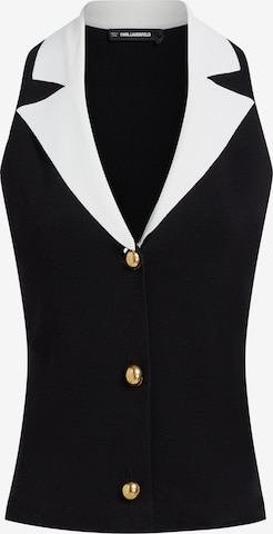 juoda Karl Lagerfeld Megzta liemenė: priekis