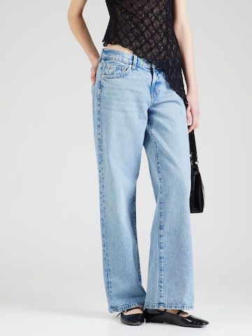 Gina Tricot Wide leg Jeans in Blue: front