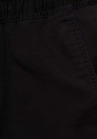 Pull&Bear Tapered Nadrág - fekete
