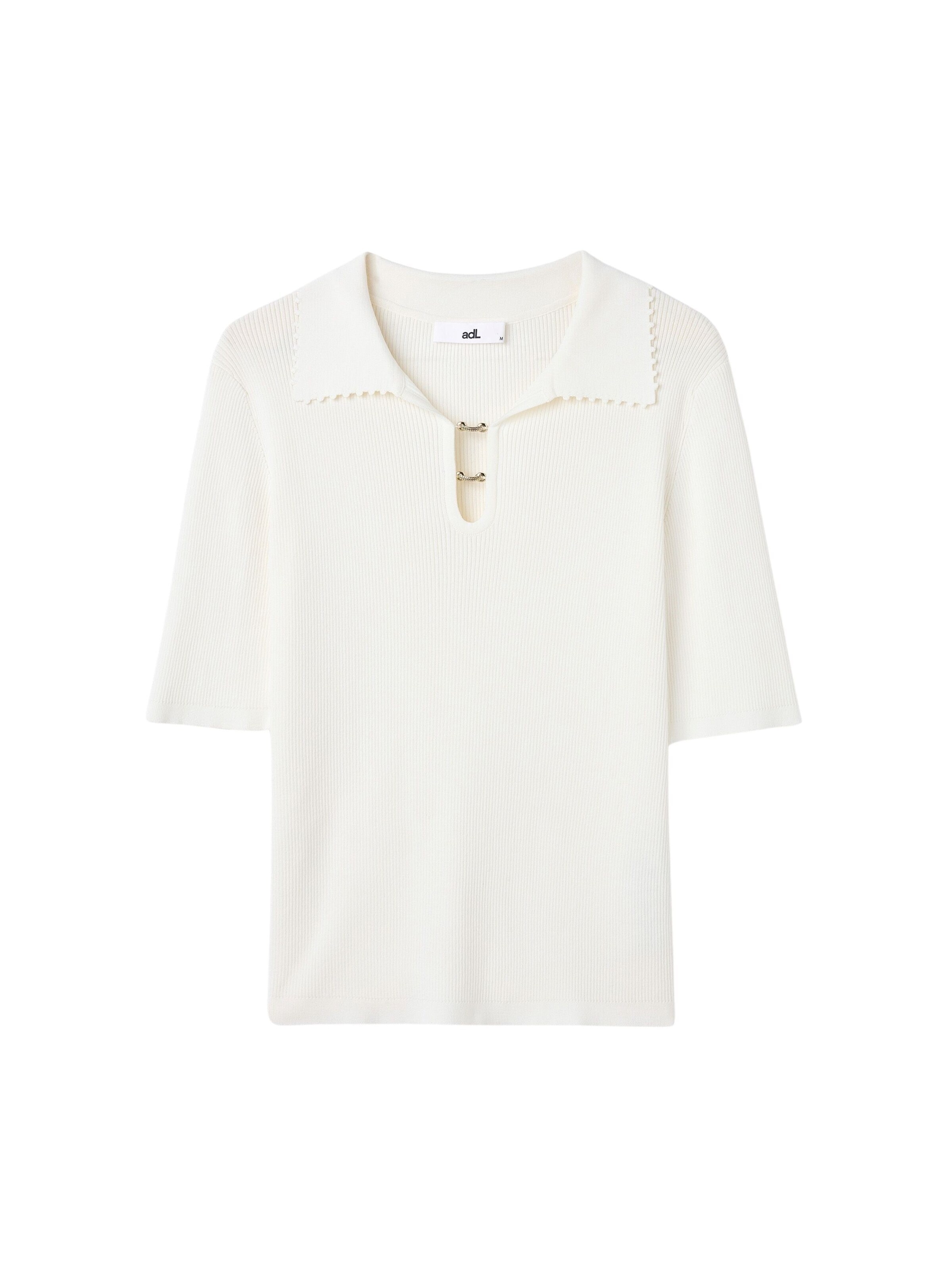 adl Blouse in White: front