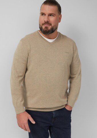 s.Oliver Trui in Beige: voorkant