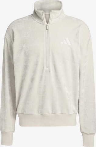 Sweat de sport 'ALL SZN' ADIDAS SPORTSWEAR en blanc : devant
