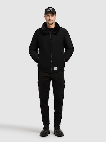khujo Winterjacke 'Huey' in Schwarz