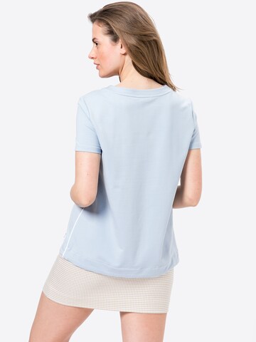 T-shirt comma casual identity en bleu