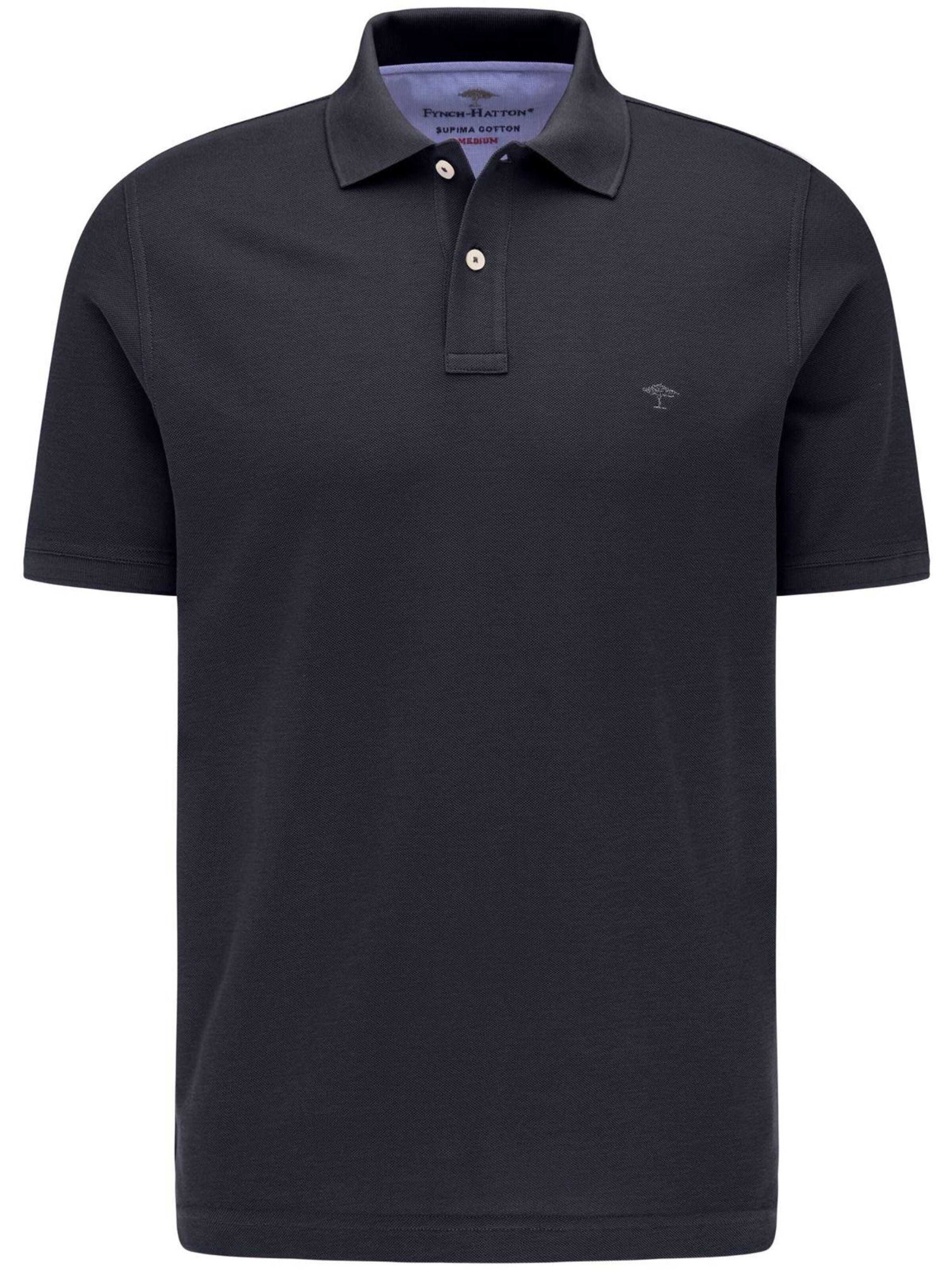 FYNCH-HATTON Poloshirt in Blau: Vorderseite