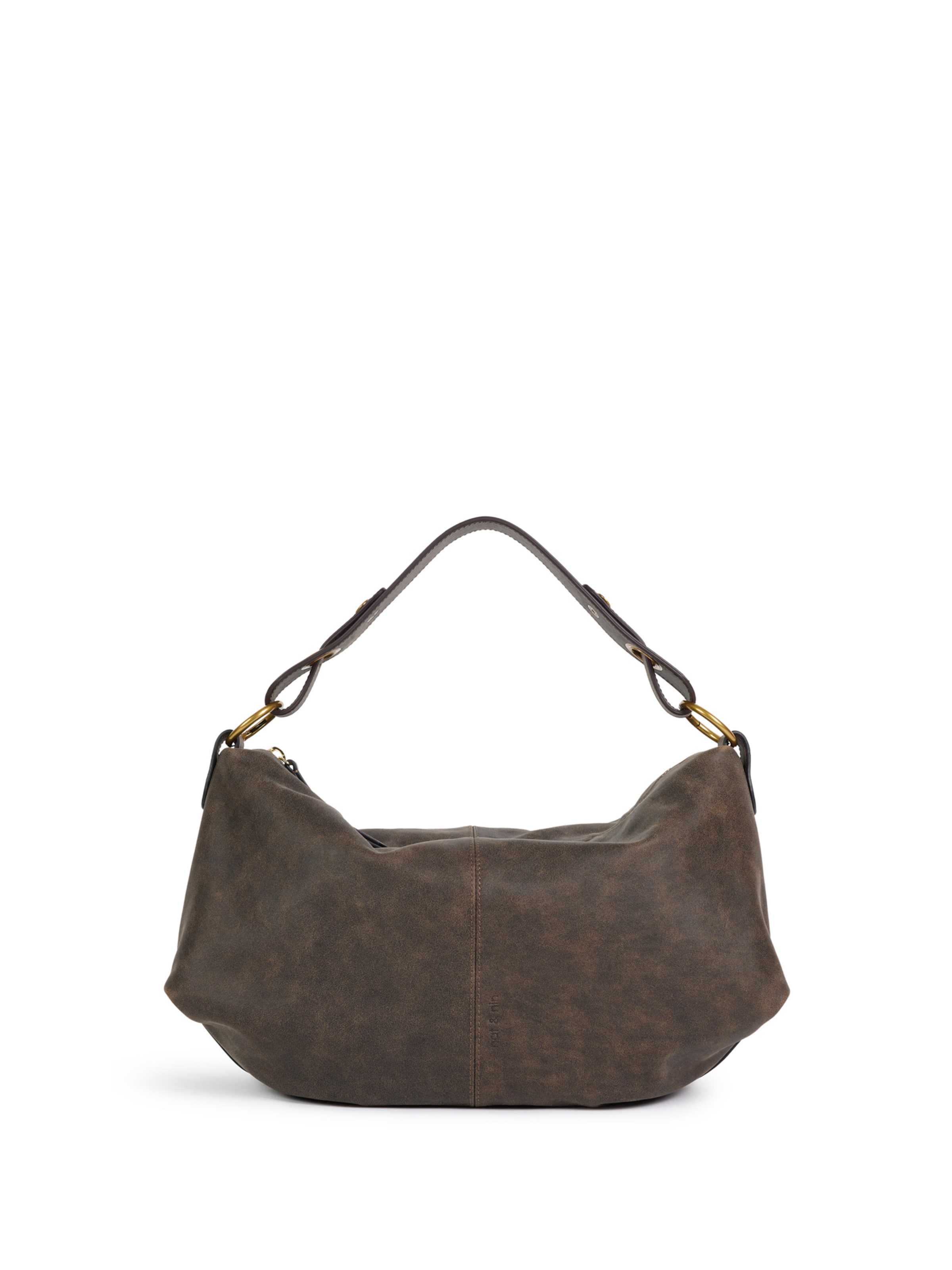Nat&Nin Schoudertas 'Hera' in Bruin