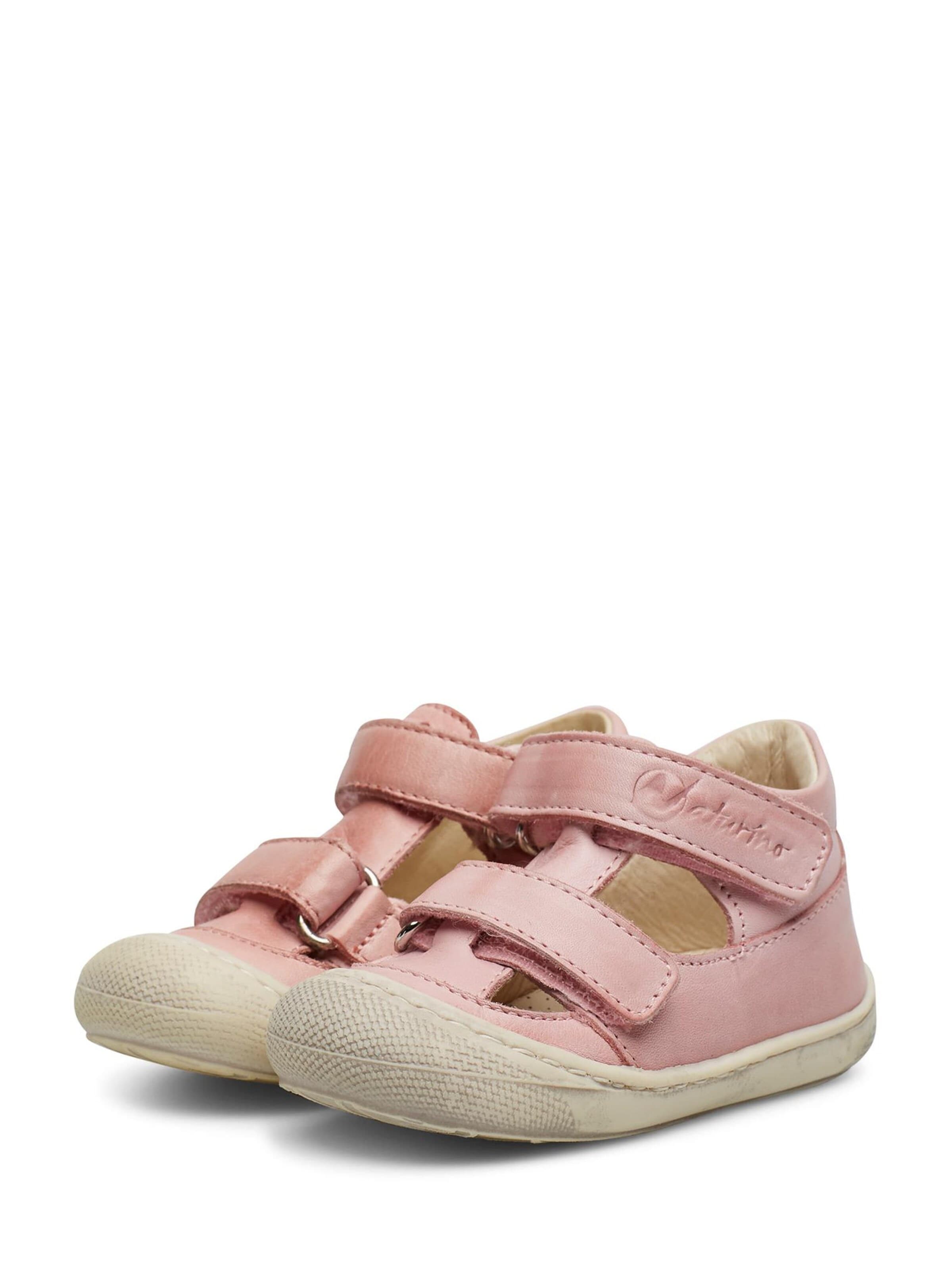 NATURINO Offene Schuhe 'PUFFY' in Pink