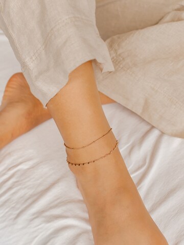 Hey Happiness - Joyería para pies 'Sunline' en oro