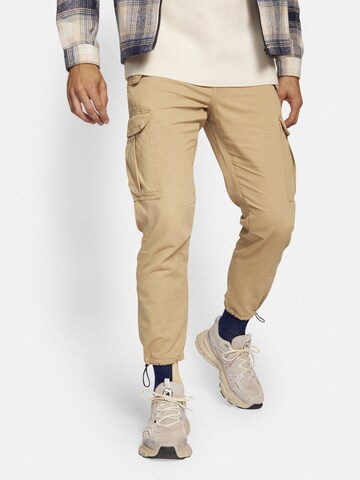 Redefined Rebel Regular Byxa 'Jolan' i beige: framsida