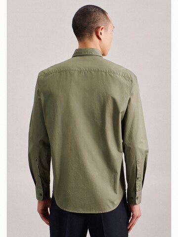 SEIDENSTICKER Regular fit Overhemd in Groen