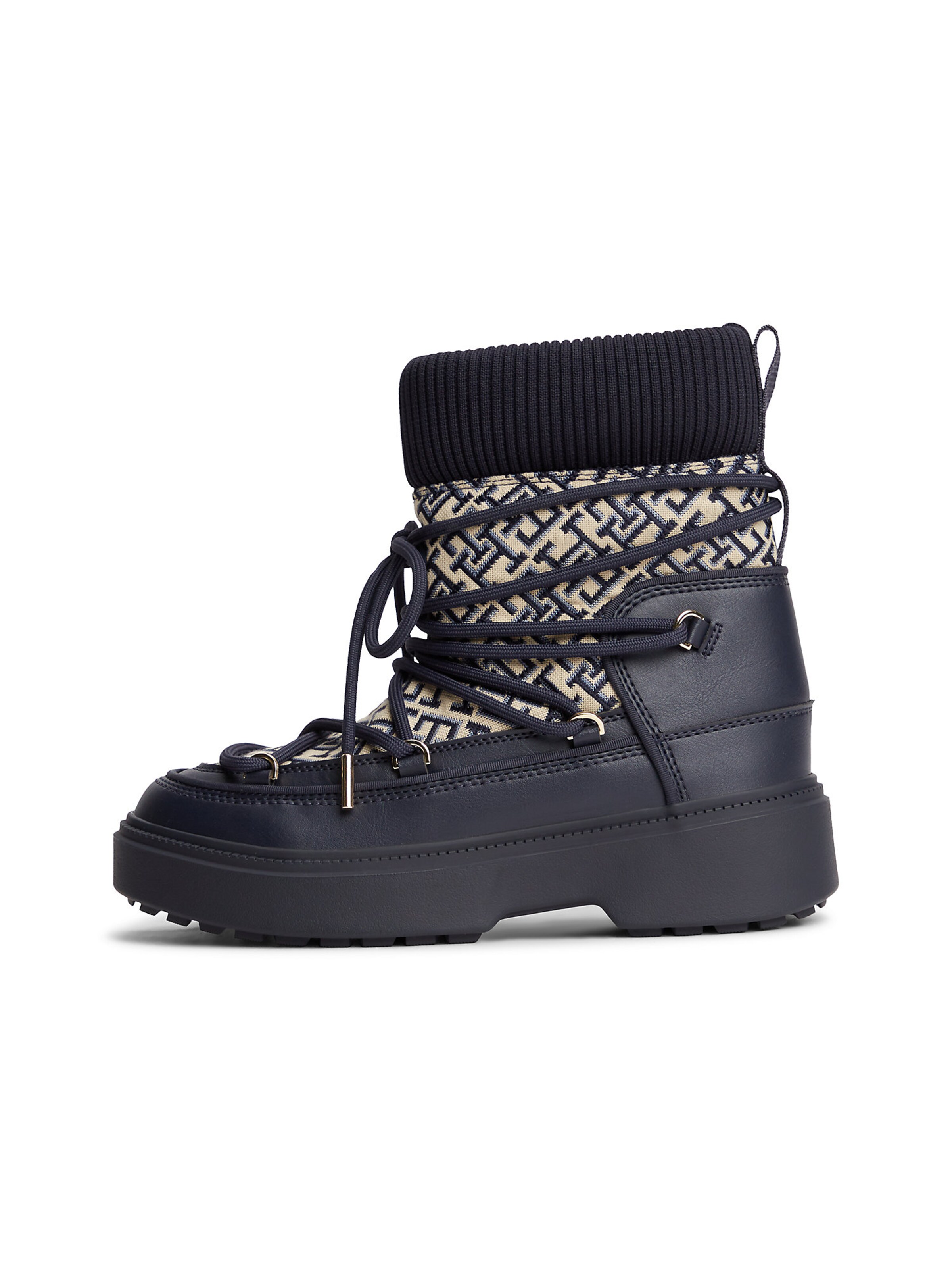 TOMMY HILFIGER Snowboots in Blau: Vorderseite