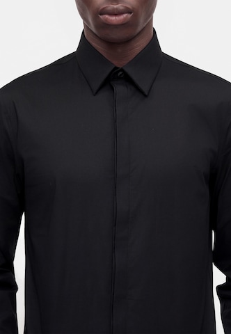 Super slim Chemise Calvin Klein en noir