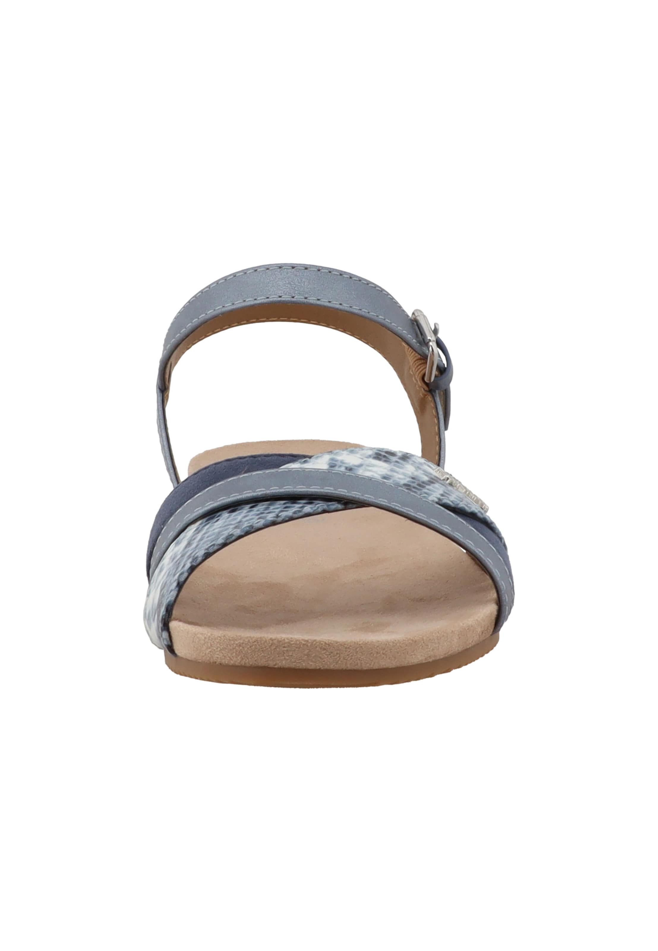 TOM TAILOR Sandály – modrá