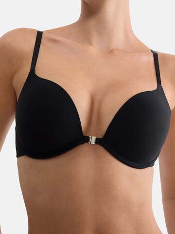 TRIUMPH Push-up Biustonosz 'Pure Micro WHUF' w kolorze czarny