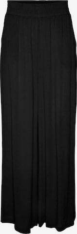 VERO MODA - Pierna ancha Pantalón en negro: frente