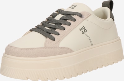 HUGO Nízke tenisky 'Lyssa' - béžová / olivová, Produkt