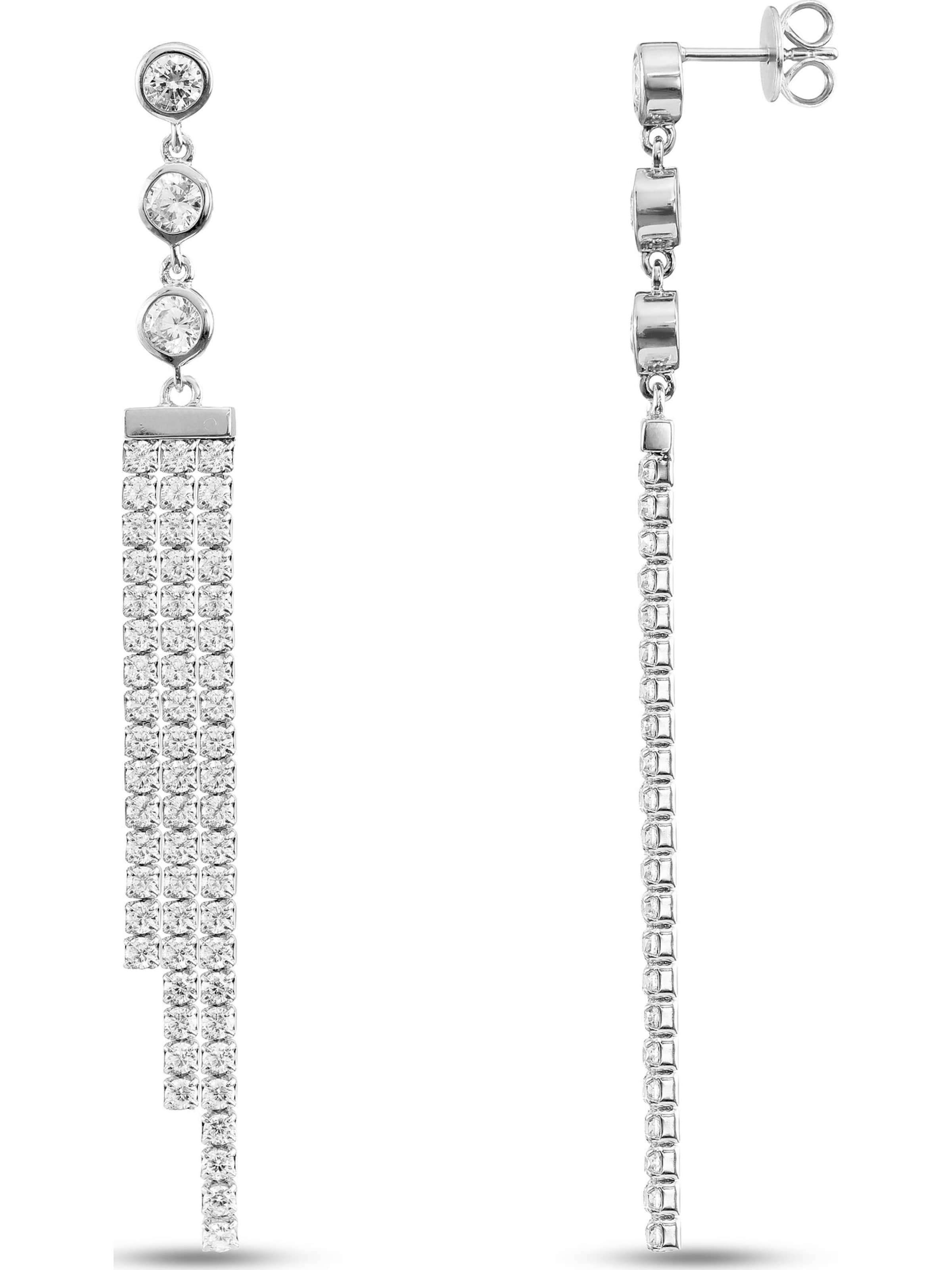 JETTE Earrings in Silver