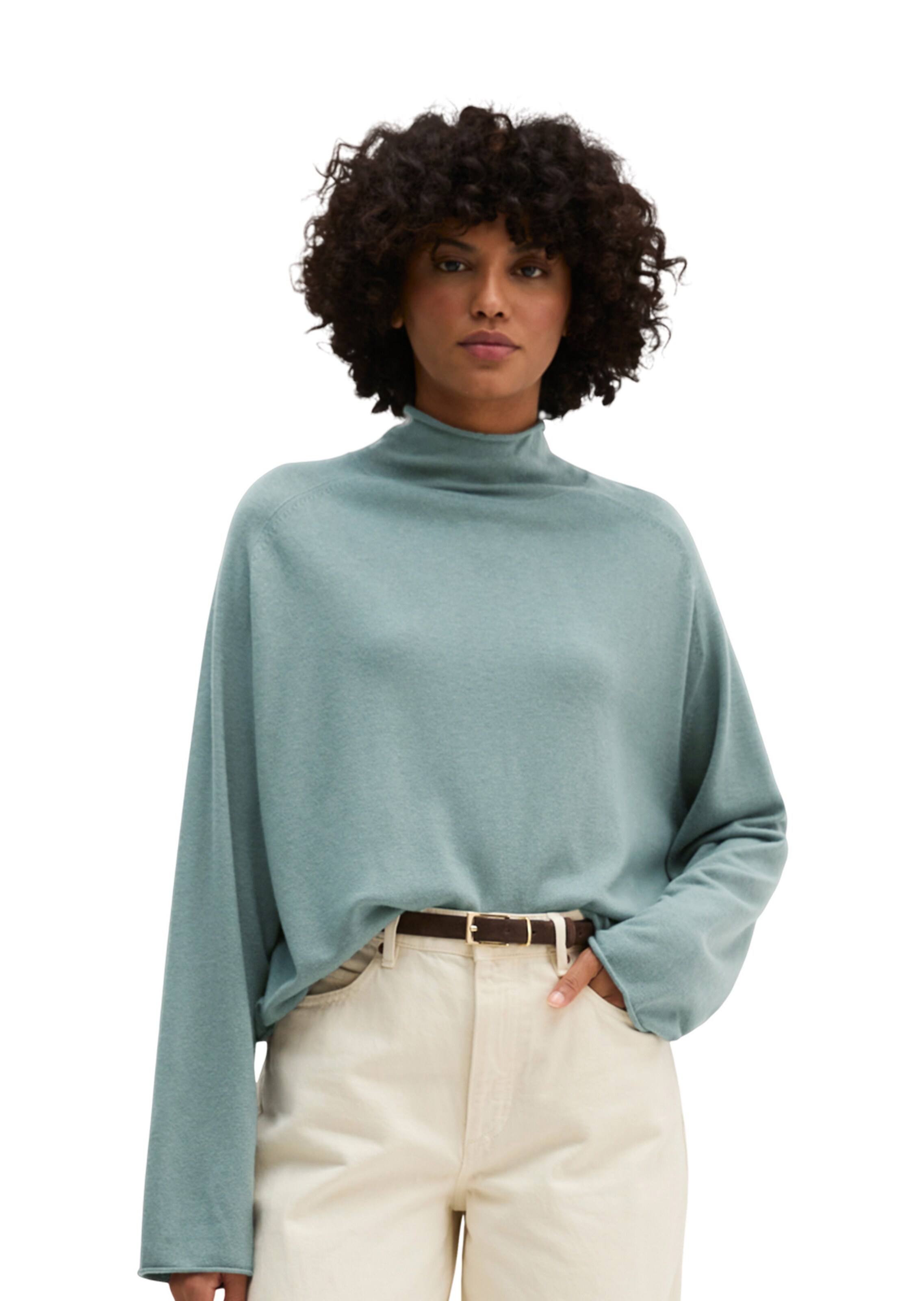 Marc O'Polo Trui in Blauw: voorkant