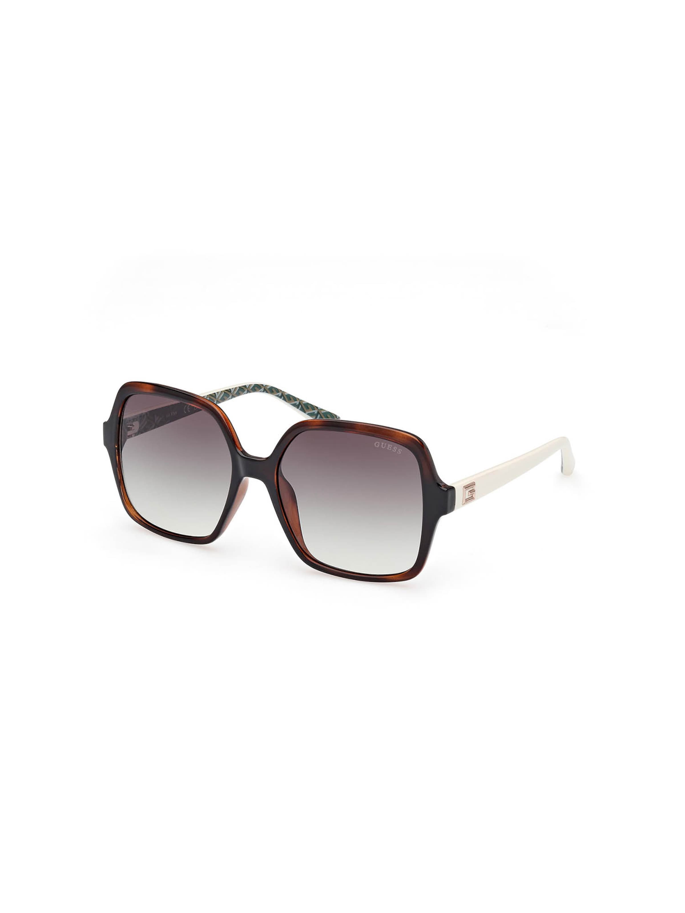 GUESS Sunglasses in Brown: front