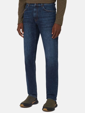 Boggi Milano Slim fit Jeans in Blue: front