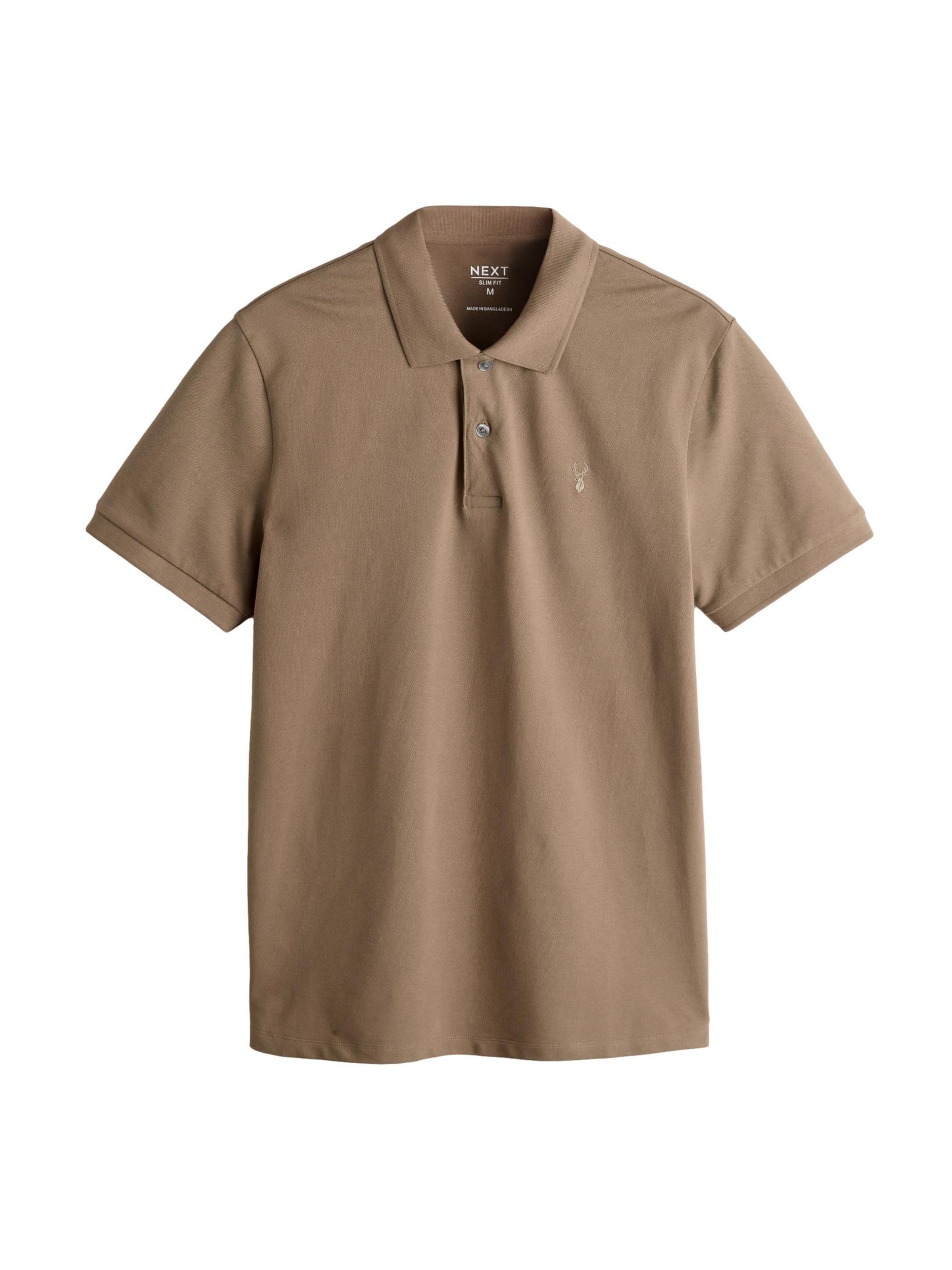 Next Shirt in Brown: front