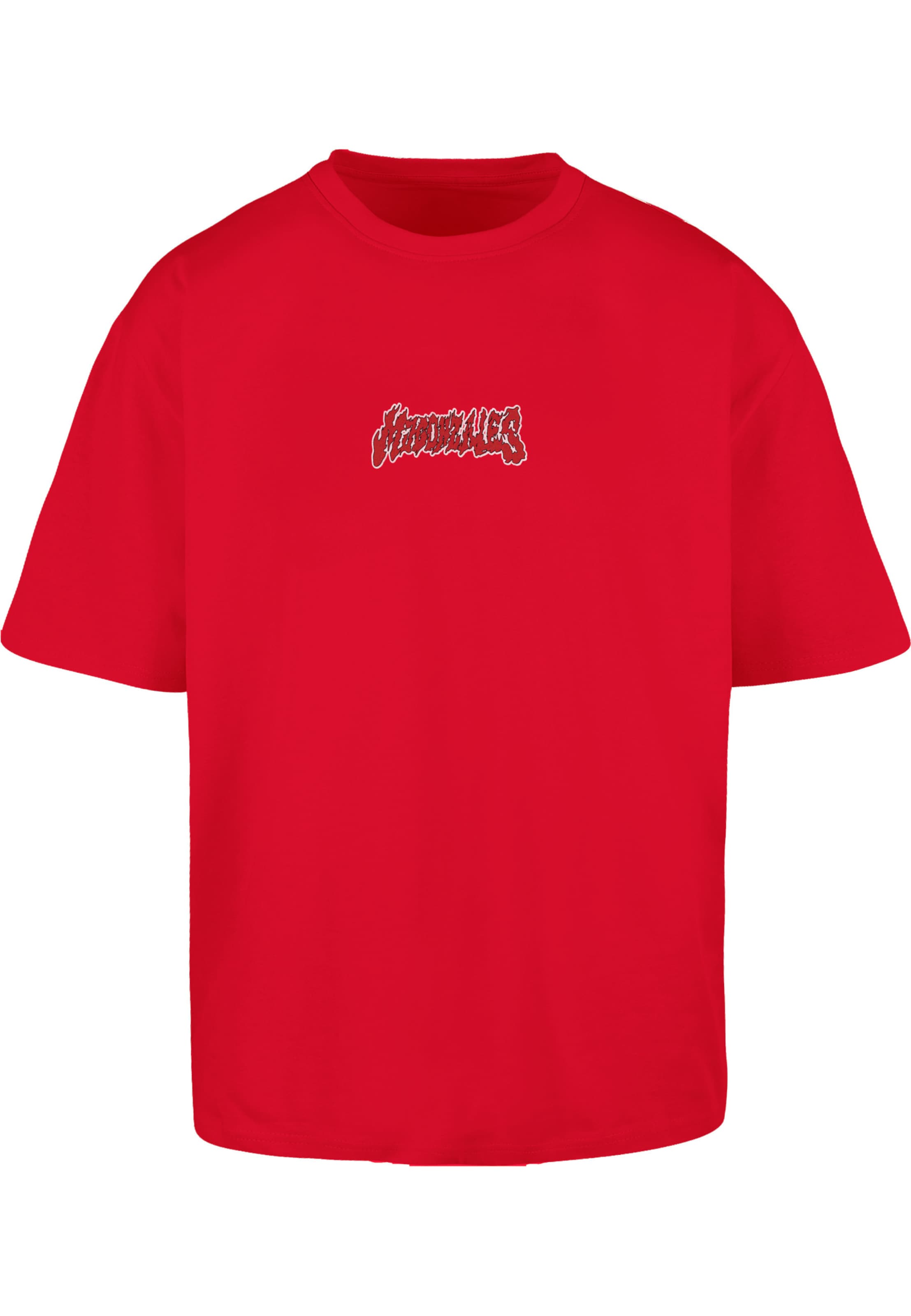 Maglietta 'Ornament of Ashes' di MJ Gonzales in rosso: frontale