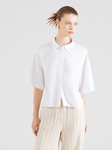 Camicia da donna 'LINN' di VERO MODA in bianco: frontale