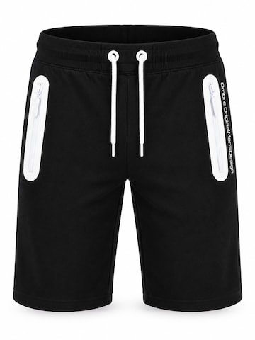 Ombre Sportbroek in Zwart: voorkant