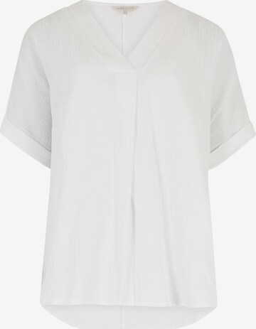 T-shirt Apricot en blanc : devant