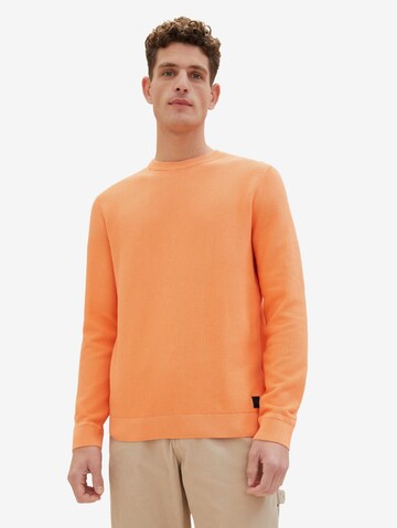 TOM TAILOR Pullover in Orange: predná strana