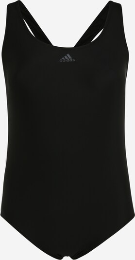 Costum de baie sport ADIDAS PERFORMANCE pe negru / alb, Vizualizare produs
