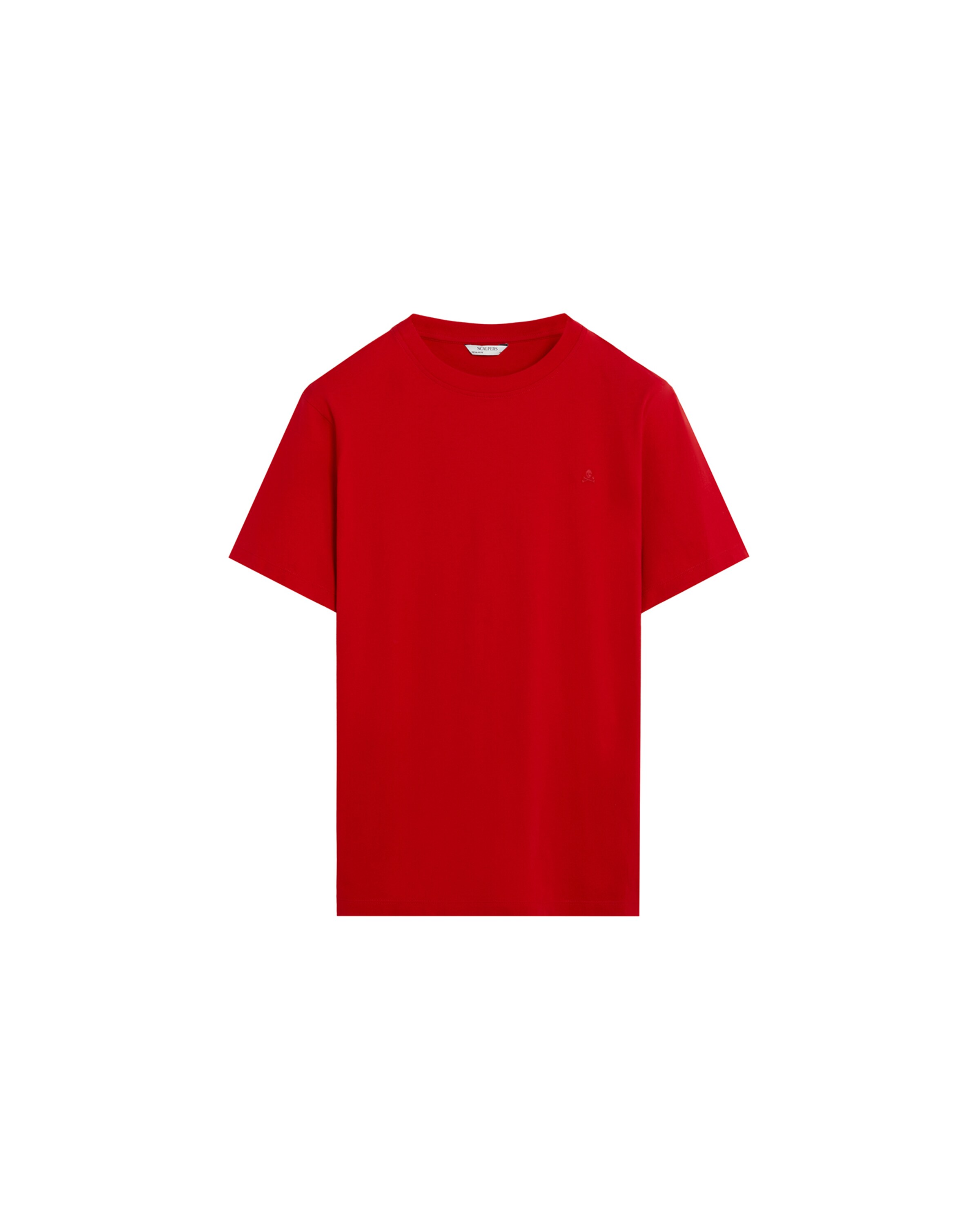 Scalpers Λειτουργικό μπλουζάκι ' ' σε κόκκινο: μπροστά