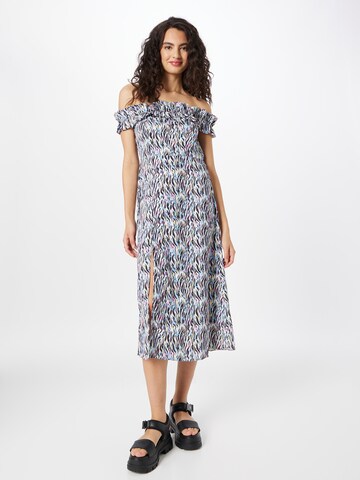 Robe 'BARDOT' River Island en mélange de couleurs : devant