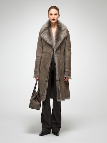 V S P Vinterfrakke 'Lyza' i grå