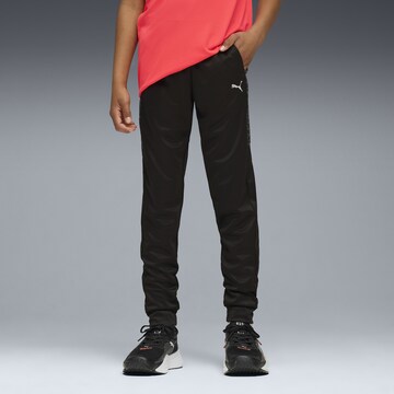 PUMA Tapered Sports trousers 'Train All Day Essentials' in Black: front