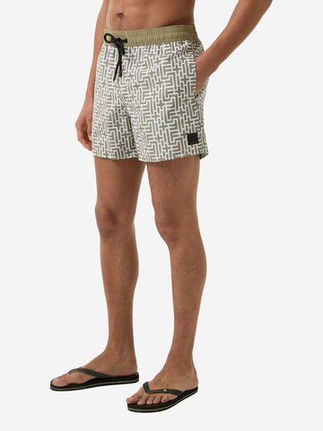 Bogner Fire + Ice Badeshorts 'Nelson' in Grün: Vorderseite