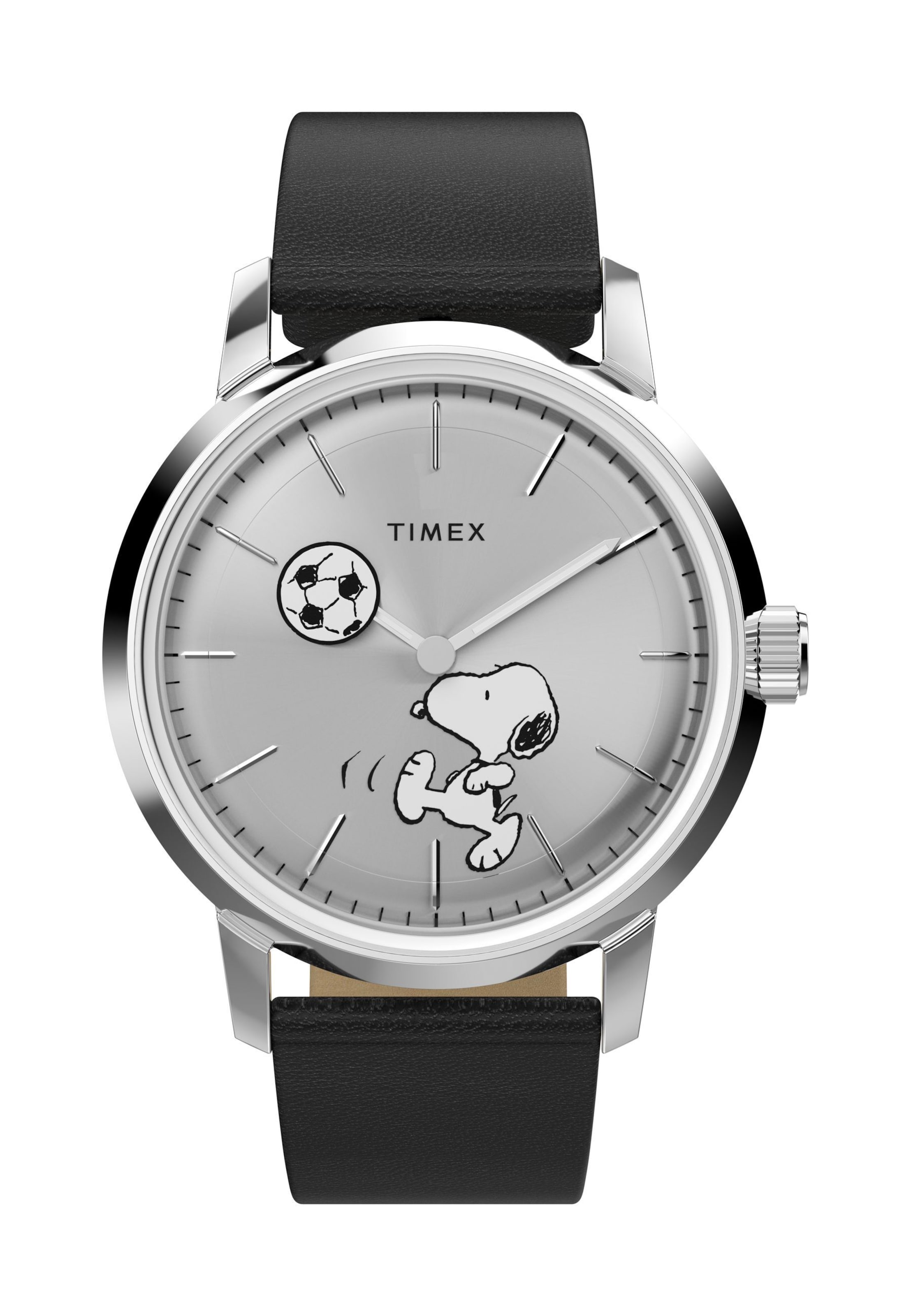 TIMEX Analog Watch 'Timex x Peanuts Marlin®' in Black: front